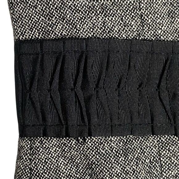 Banana Republic Wool Tweed Dress 6 Corpcore Classic Office Siren Minimalist Work - Picture 2 of 9